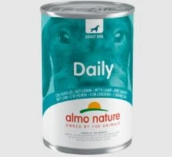 24 X Almo Nature Daily With Lamb Wet Dog Food 400g