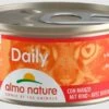 24 X Almo Nature Daily Menu Cat Food Chunks With Beef 85g