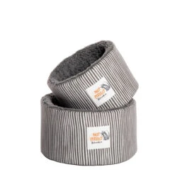 Battersea Snuggly Stripes Cat Cosy Bed -PetJoy Shop battersea snuggly stripes cat cosy group