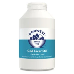 Dorwest Cod Liver Oil Capsules -PetJoy Shop cd500