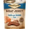 Carnilove Jerky Lamb With Salmon Fillet Treats -PetJoy Shop cl mj lamb salmon 3d