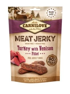 Carnilove Jerky Turkey With Venison Fillet Treats