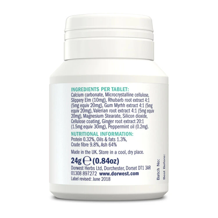 Dorwest Digestive Supplement Tablets 4 Dorwest Digestive Supplement Tablets - Image 2