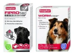 Beaphar Dog Flea, Tick + Worming Bundle -PetJoy Shop dog bundle large