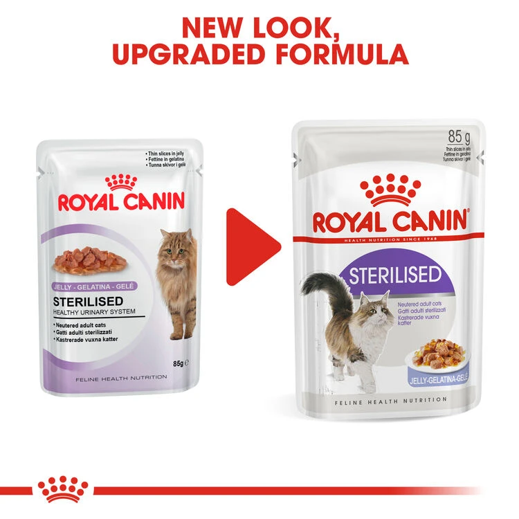 ROYAL CANIN® Sterilised In Jelly Adult Wet Cat Food 5 ROYAL CANIN® Sterilised In Jelly Adult Wet Cat Food - Image 3