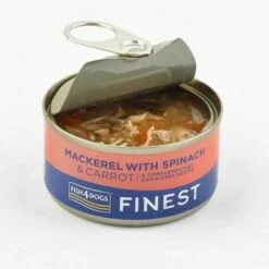 Fish4Dogs Finest Mackerel With Carrot & Spinach Wet Dog Food -PetJoy Shop fish 8
