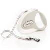 Flexi Style Retractable Tape Dog Lead White -PetJoy Shop flexi style m tape 5m white