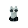 Beeztees Designed By Lotte Textile Dog Toy Lirca Raccoon Grey 25.5cm