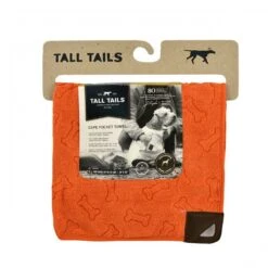 Tall Tails Pet Cape Towel Orange