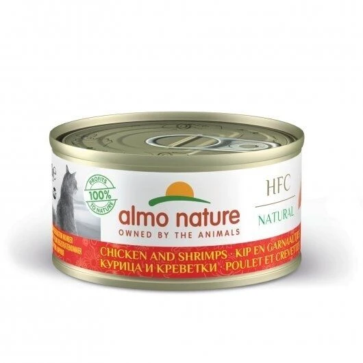 24 X Almo Nature HFC Natural Cat Adult Chicken & Shrimp 70g 3 24 X Almo Nature HFC Natural Cat Adult Chicken & Shrimp 70g