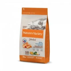 Nature's Variety Selected Dry Adult Sterilized Cat Food Norwegian Salmon 1.25kg
