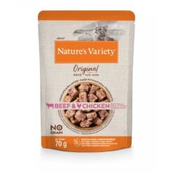 12 X 70g Nature's Variety Original Pouches For Adult Cats Multipack