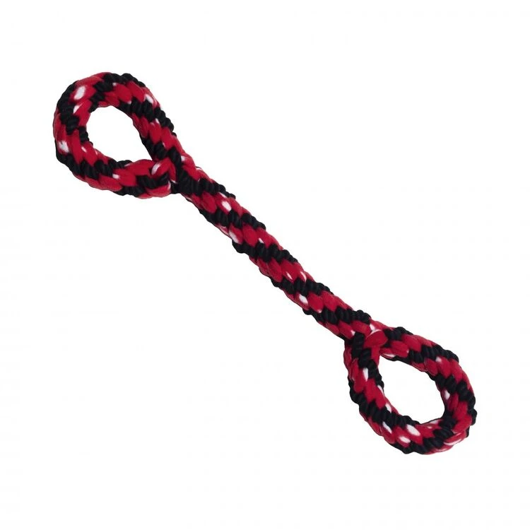 KONG Signature Rope 22" Double Tug Dog Toy 3 KONG Signature Rope 22" Double Tug Dog Toy