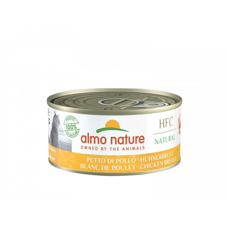 24 X Almo Nature HFC Natural Chicken Breast Wet Cat Food 150g 3 24 X Almo Nature HFC Natural Chicken Breast Wet Cat Food 150g