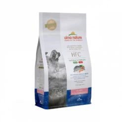 10 X Almo Nature HFC Puppy Fresh Sea Bass & Sea Bream Extra Small To Small Dry Dog Food 300g