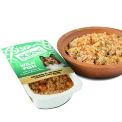 Burns Penlan Farm Tray Complete Wild Fish Veg & Brown Rice 6 Pack Dog Food 395g