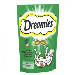 8 X Dreamies With Catnip 60g