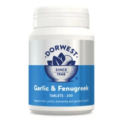 Dorwest Garlic & Fenugreek Tablets -PetJoy Shop gf200