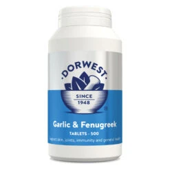 Dorwest Garlic & Fenugreek Tablets -PetJoy Shop gf500