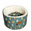 FatFace Mischievous Cats Cat Cosy Bed -PetJoy Shop gjpde0um