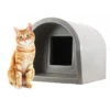 Mr Snugs KatDen Outdoor Cat Kennel/Shelter - Dark Grey (Various Options) 1 Mr Snugs KatDen Outdoor Cat Kennel/Shelter - Dark Grey (Various Options) -PetJoy Shop grey katden 1