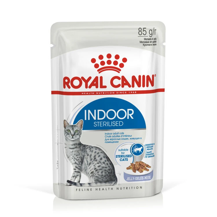 ROYAL CANIN® Indoor Sterilised In Jelly Adult Wet Cat Food 5 ROYAL CANIN® Indoor Sterilised In Jelly Adult Wet Cat Food - Image 3