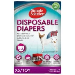 Simple Solution Dog Disposable Diapers / Sanitary Pants -PetJoy Shop haixljfa