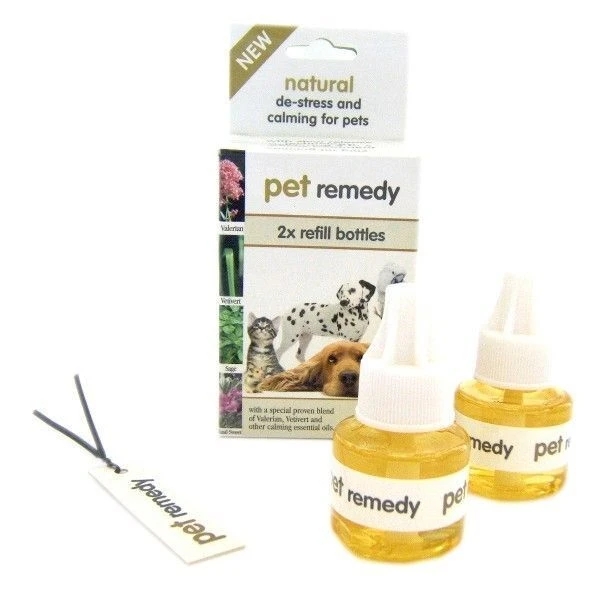 2 X 40ml Pet Remedy Natural De-Stress & Calming Diffuser Refills 3 2 X 40ml Pet Remedy Natural De-Stress & Calming Diffuser Refills