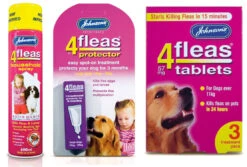Johnson's 4Fleas Large Dog (15 - 30kg) Flea Treatment Bundle