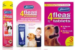 Johnson's 4Fleas Medium Dog (6 - 15kg) Flea Treatment Bundle