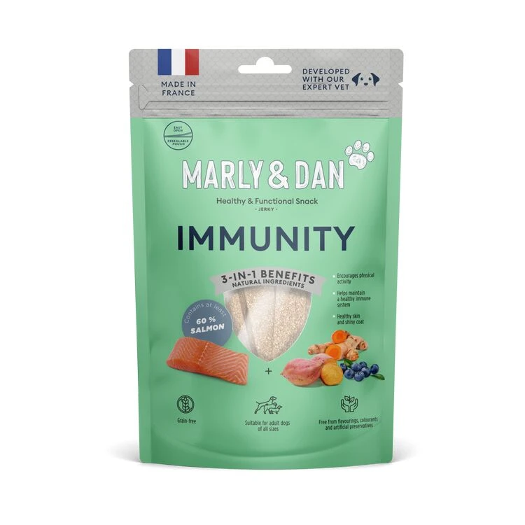 Marly & Dan Jerky Dog Chews Immunity 3 Marly & Dan Jerky Dog Chews Immunity