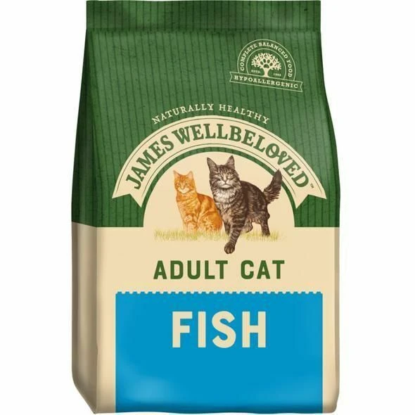 James Wellbeloved Adult Fish Dry Cat Food 3 James Wellbeloved Adult Fish Dry Cat Food