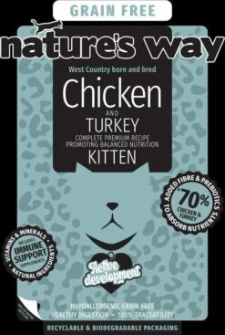 Nature's Way Chicken & Turkey Kitten Food