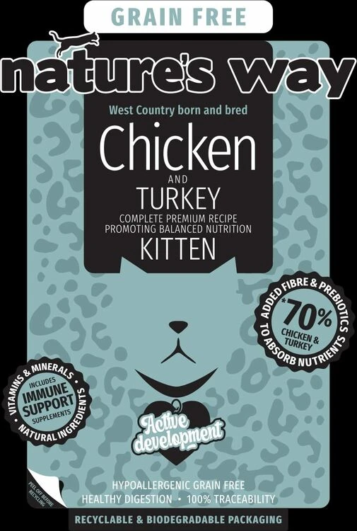 Nature's Way Chicken & Turkey Kitten Food 3 Nature's Way Chicken & Turkey Kitten Food