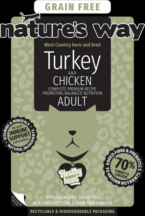 Nature's Way Turkey & Chicken Adult Cat Food 3 Nature's Way Turkey & Chicken Adult Cat Food