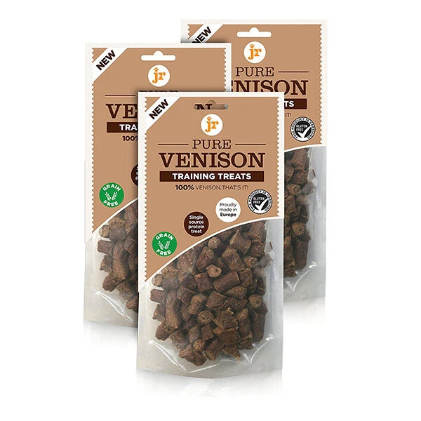 JR Pure Venison Training Treats 3 JR Pure Venison Training Treats