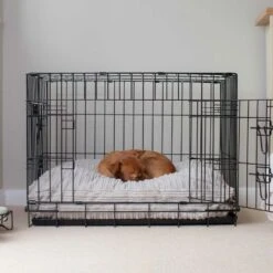 Lords & Labradors Essentials Dog Cushion With Handle Light Grey 5 Lords & Labradors Essentials Dog Cushion With Handle Light Grey -PetJoy Shop light grey cushipon