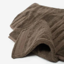 Lords & Labradors Bamboo Dog Drying Coat Mole -PetJoy Shop lords and labradors drying coat mole close up studio