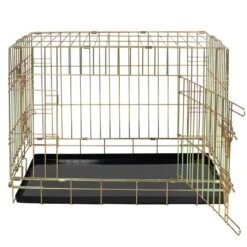 Lords & Labradors Deluxe Gold Dog Crate