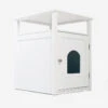 Lords & Labradors White Wooden Cat Washroom