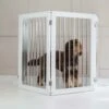 Lords & Labradors White Wooden Dog Gate