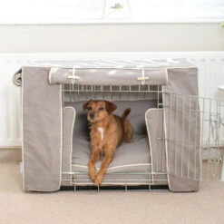 Lords & Labradors Dog Crate Set In Savanna Stone -PetJoy Shop microsoftteams image 23