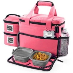 Mobile Dog Gear Weekend Away Bag Pink