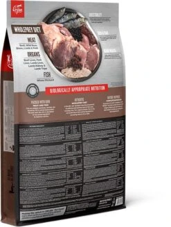 Orijen Regional Red Dry Cat & Kitten Food -PetJoy Shop ns canada emea apac orijen regional red cat back right 5.4kg