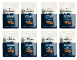 8 X 150g Canagan Omega Salmon Biscuit Bakes Dog Treats