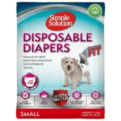 Simple Solution Dog Disposable Diapers / Sanitary Pants -PetJoy Shop p5c5i6vq