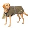 Danish Design Padded Showerproof Brown Tweed Dog Coat -PetJoy Shop rFXTxEZM