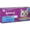 Whiskas 1+ Cat Pouches Fish Favourites In Jelly