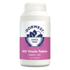 Dorwest Milk Thistle Tablets -PetJoy Shop th500