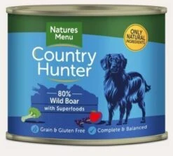 Country Hunter Wild Boar Wet Dog Food Can